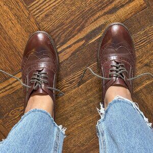 Heeled Oxfords